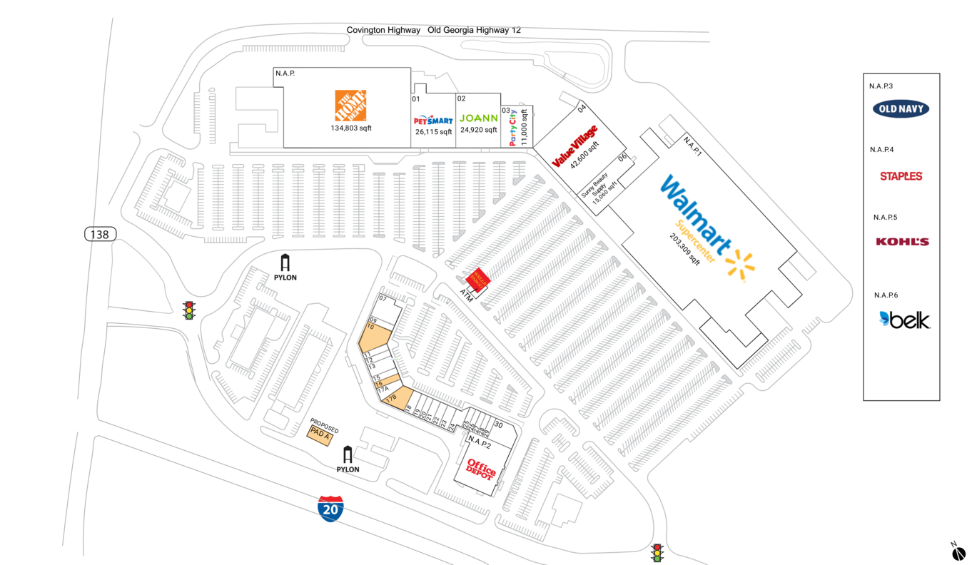 Conyers Ga Available Retail Space Amp Restaurant Space