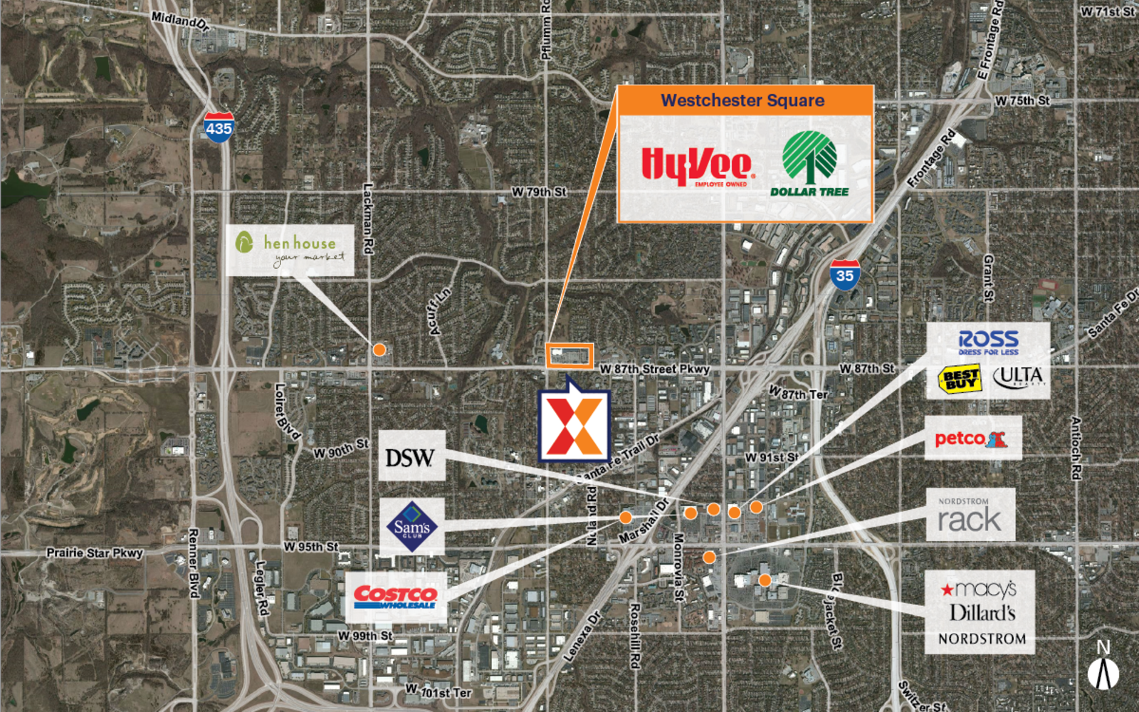 Lenexa, Kansas KS - Available Retail Space & Restaurant Space for Lease  Westchester Square